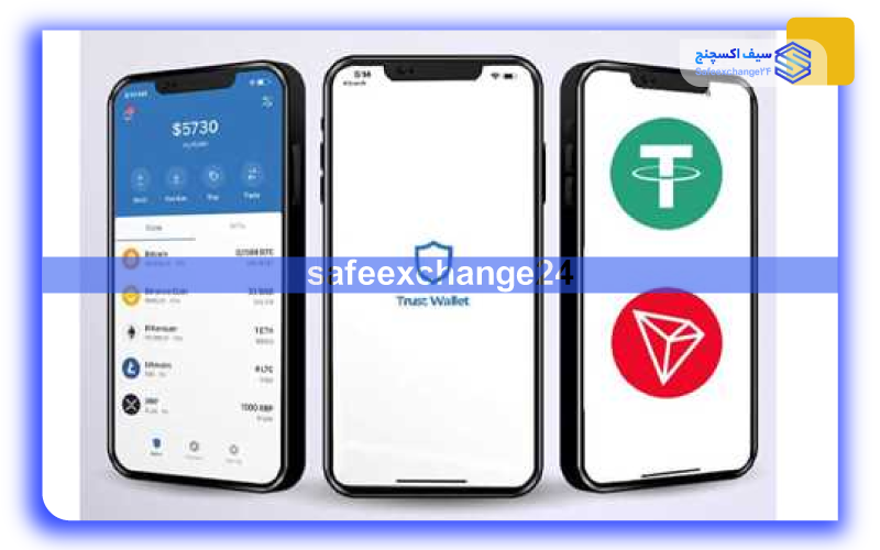 نحوه تبدیل تتر به ترون در تراست والت 4 تبدیل-تتر-trc20-به-ترون-در-تراست-ولت