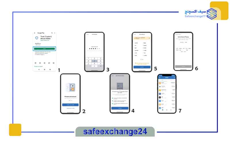 آموزش جامع کیف پول تراست ولت (Trust Wallet) 3 آموزش دانلود و نصب تراست ولت برای اندروید