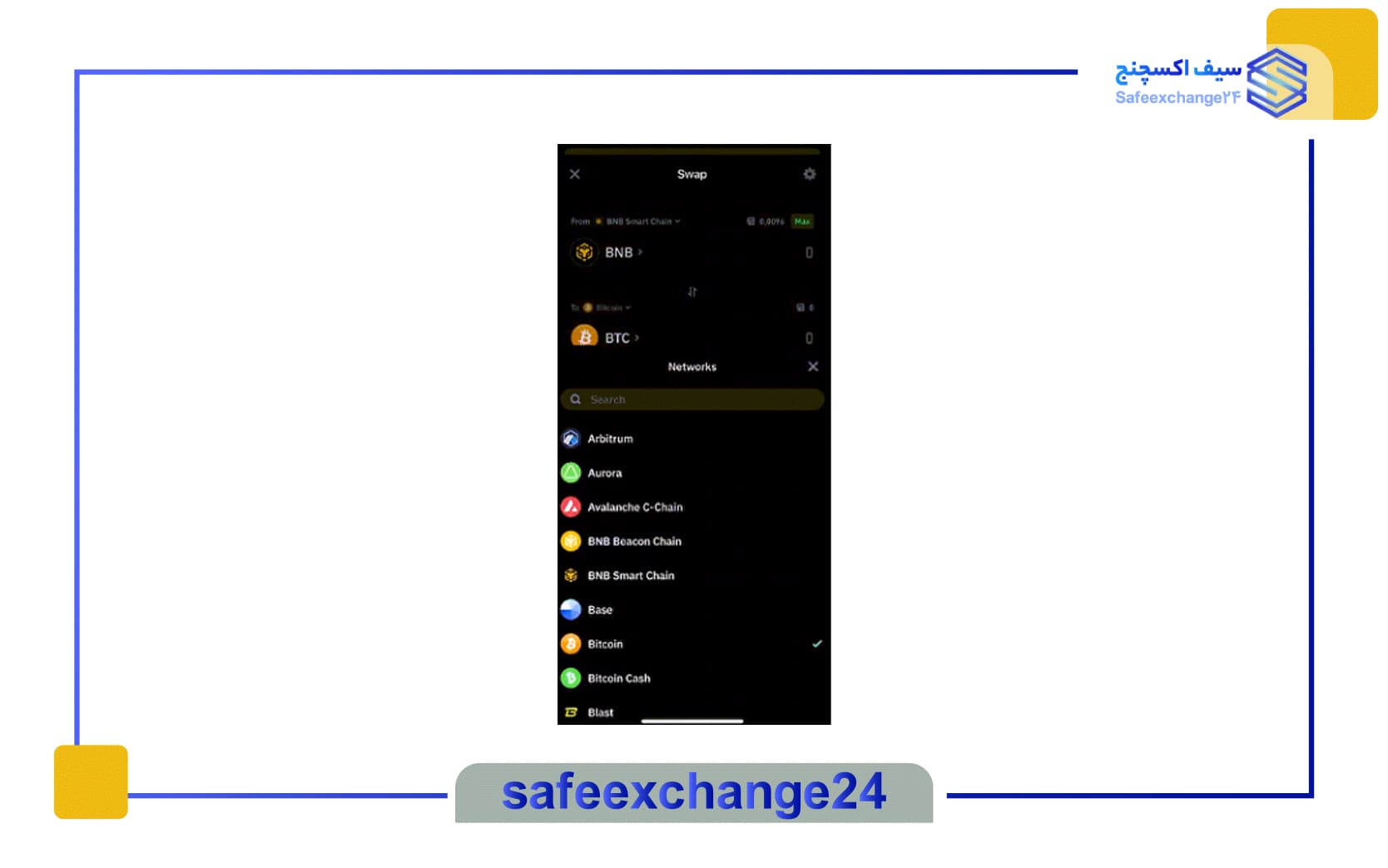 نحوه تبدیل ارز دیجیتال به ریال در تراست ولت 