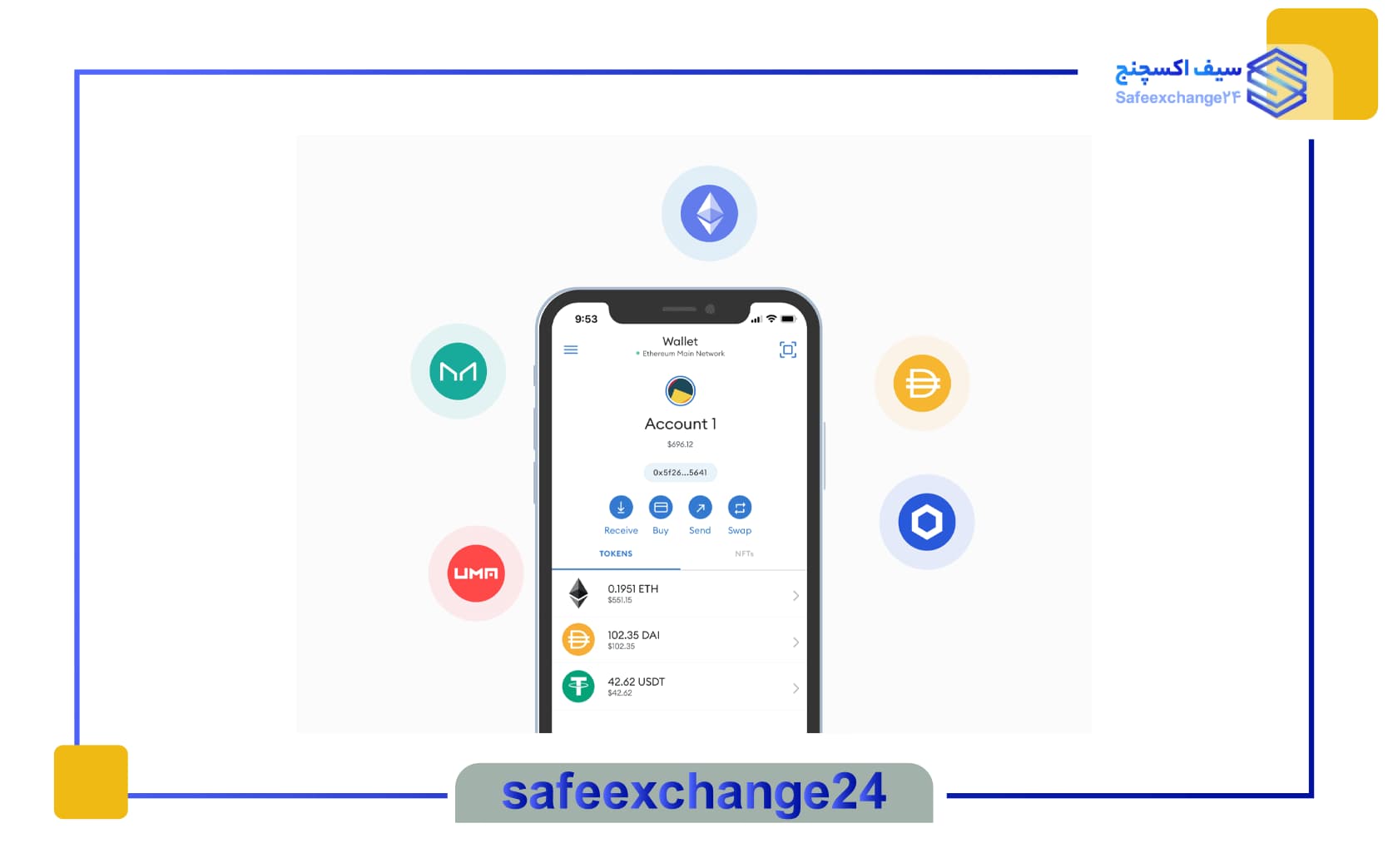 متامسک از کدام ارزها پشتیبانی می‌کند؟