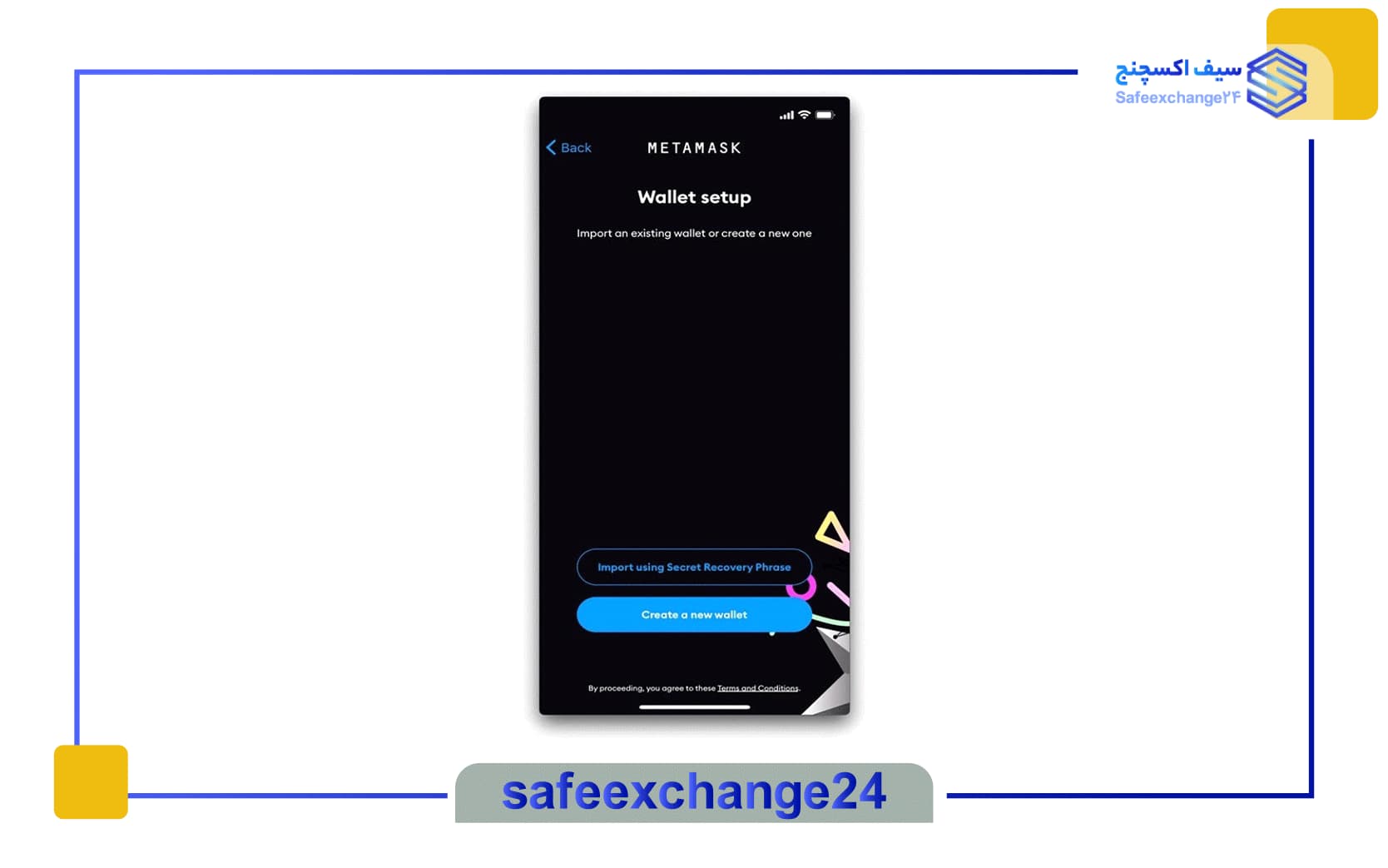 آموزش نصب متامسک روی موبایل