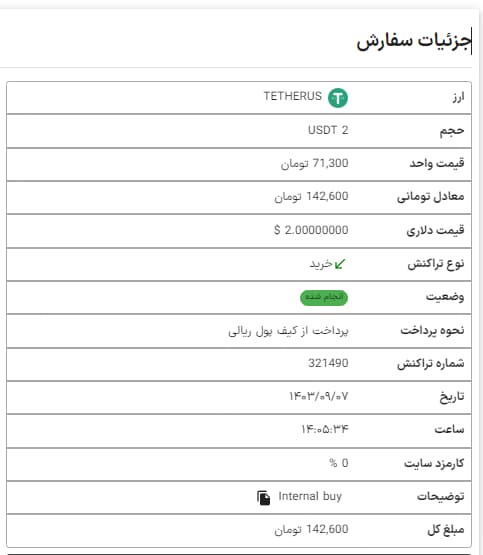 آموزش کامل خرید و فروش تتر در سیف اکسچنج 24 10 آموزش کامل خرید و فروش تتر در سیف اکسچنج 24
