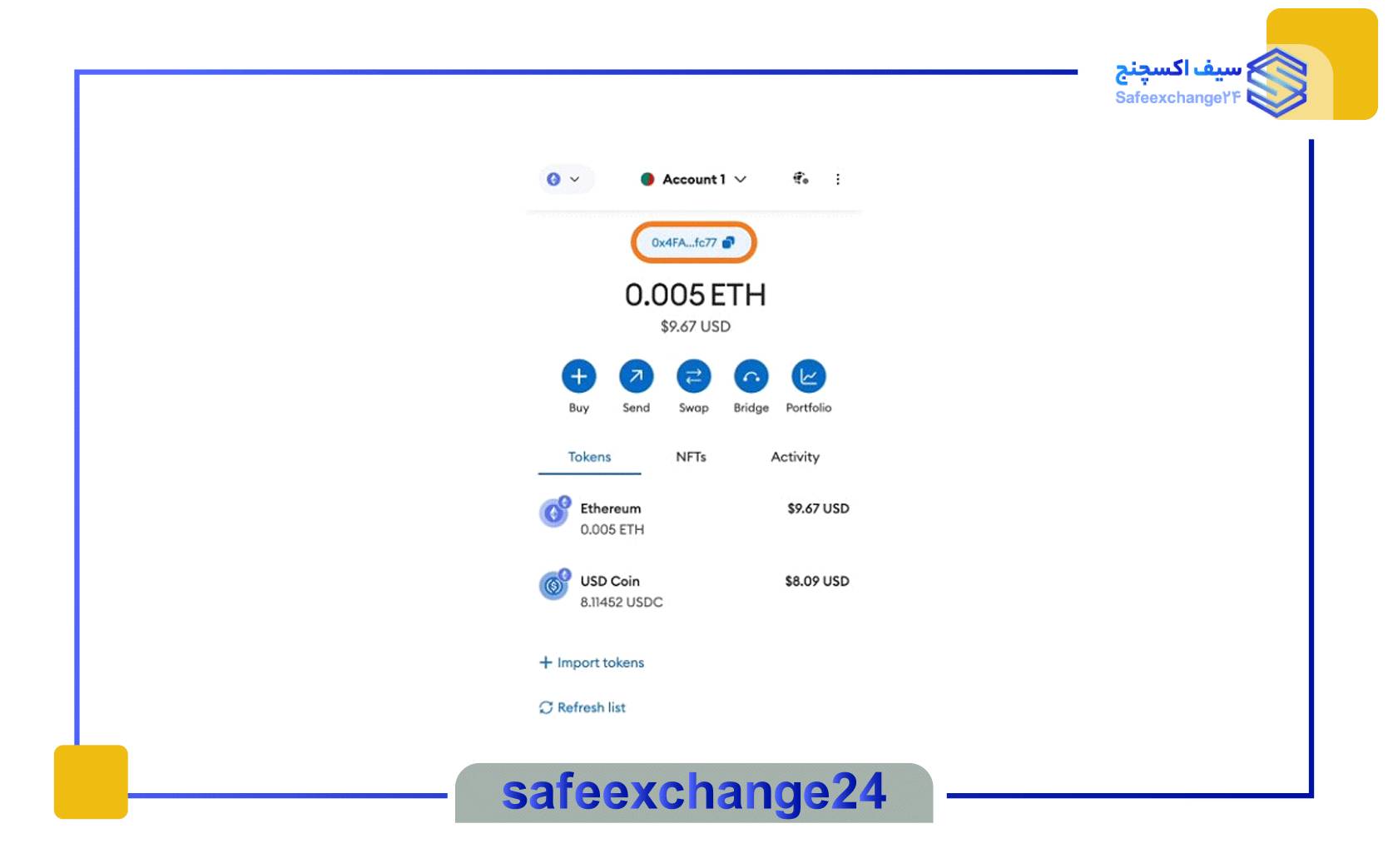 آموزش انتقال پول از متامسک به صرافی های ارز دیجیتال 7 آموزش تصویری کار با کیف پول متامسک (MetaMask)