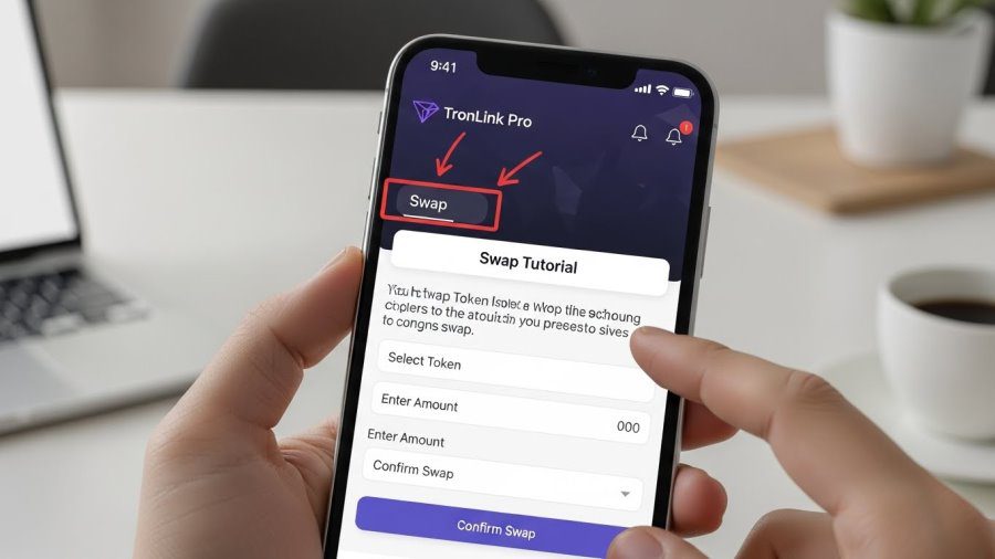 سواپ در ترون لینک