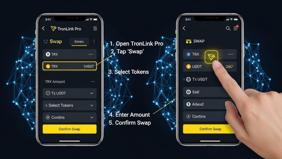 بهترین راه سواپ در ترون لینک